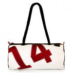 Handbag ECHO, dacron / grey / red 14, (FS) J-M Sails and Bags