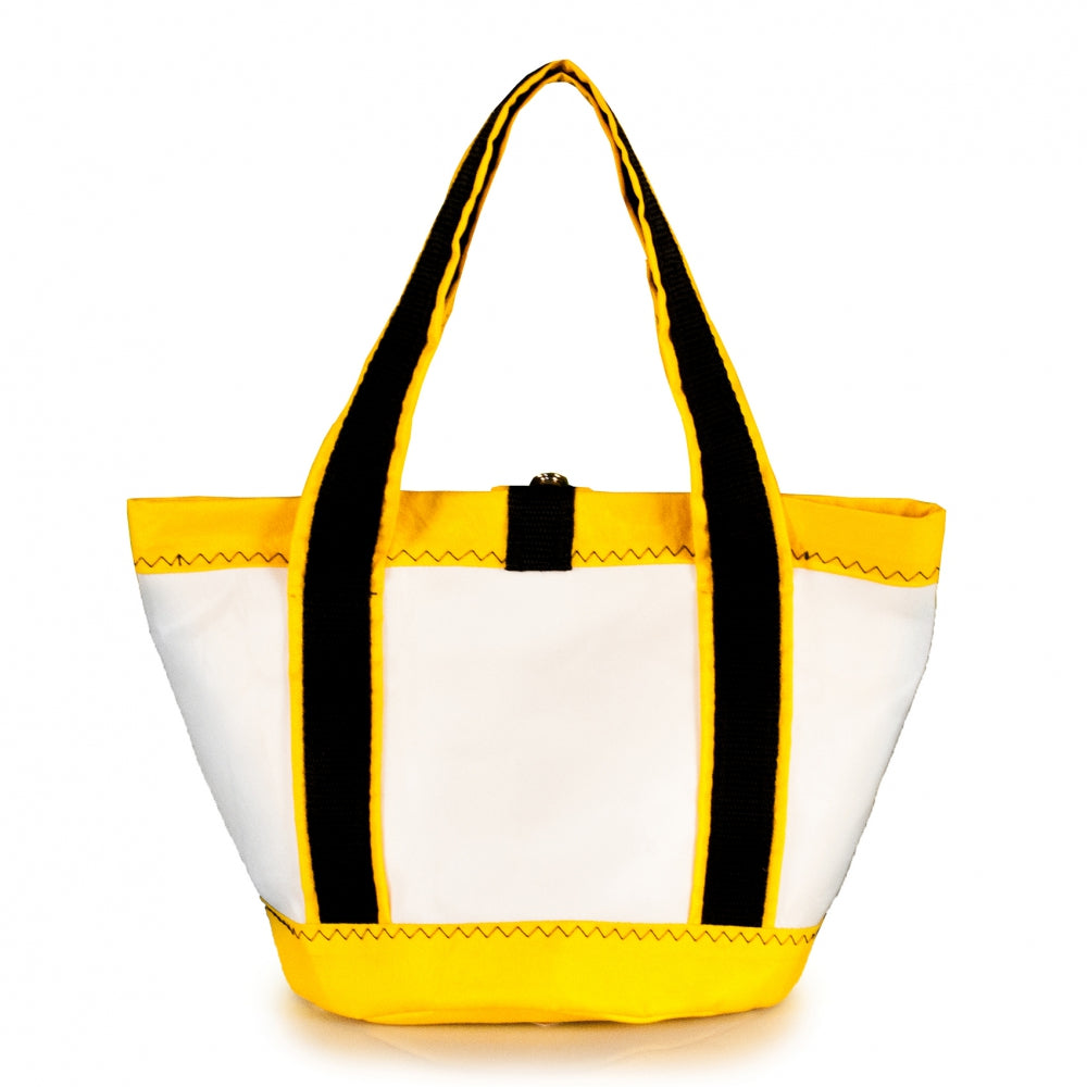 Handbag Tango white and yellow (45) J-M Sails and Bags  Edit alt text