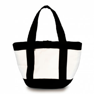 Handbag Tango white and black (BS) J-M Sails and Bags  