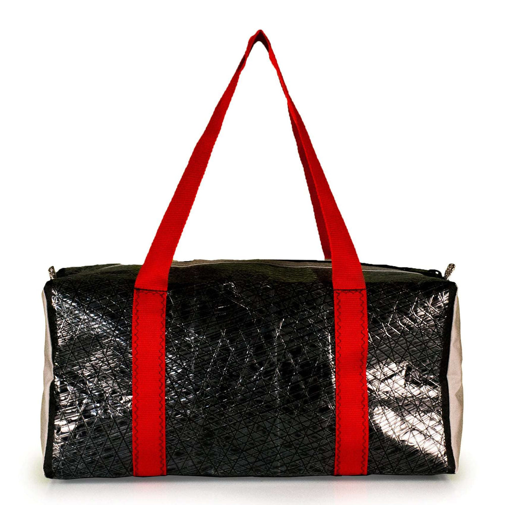 
                  
                    DUFFEL BAG BRAVO MEDIUM, TECHNORA, GREY made from recycled sails by JM Sails and Bags, BS
                  
                
