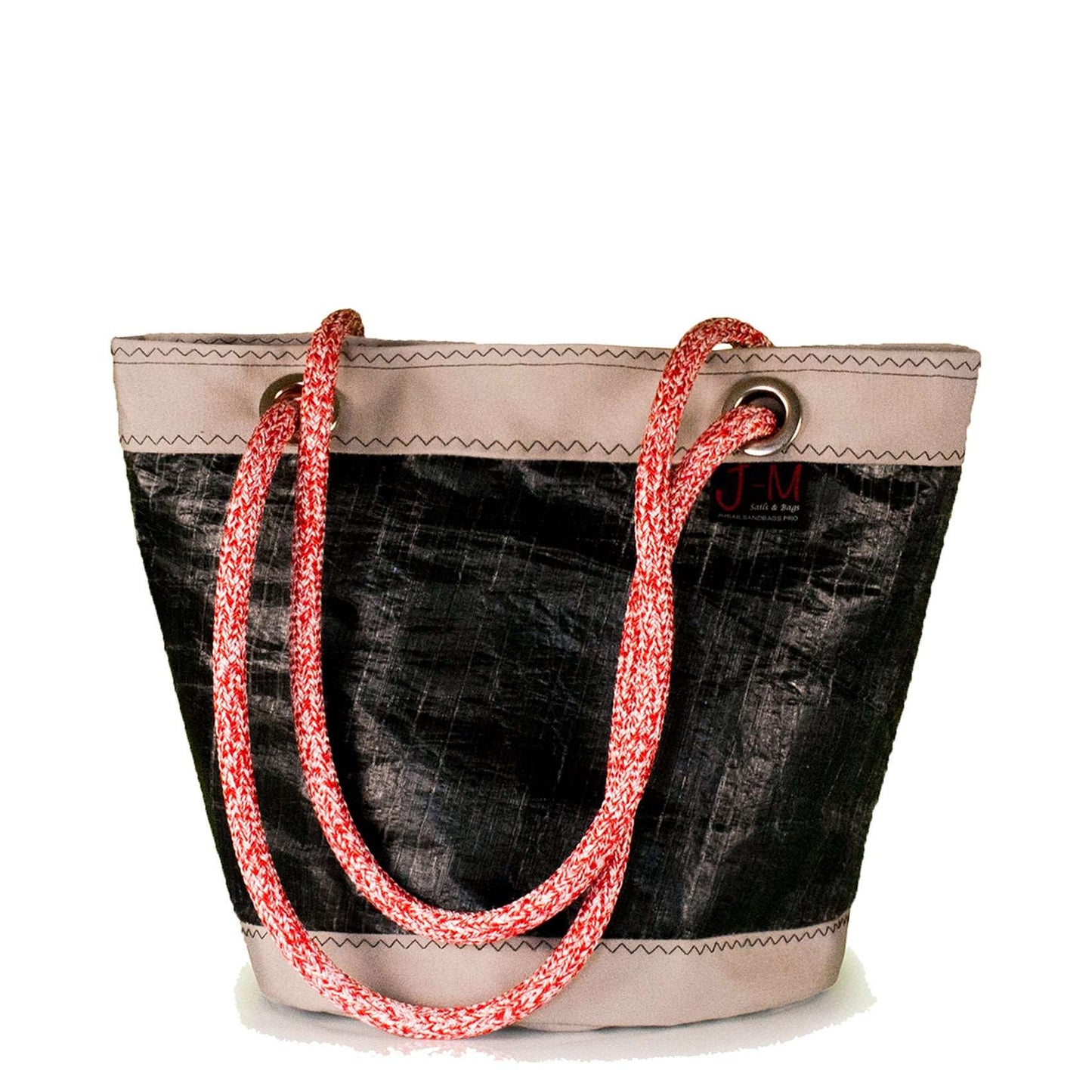 SHOULDER BAG LIMA MEDIUM, Black 3Di / Grey (FS) , J-M Sails and Bags