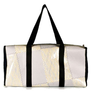 
            
                Load image into Gallery viewer, Duffel Bravo Large, patchwork / kevlar / navy blue (BS), J-M Sails and Bags
            
        