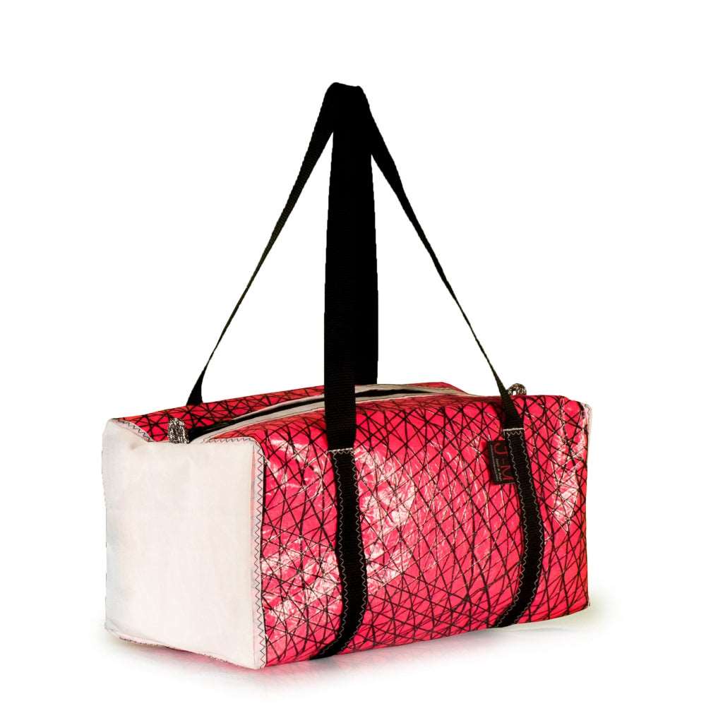
            
                Load image into Gallery viewer, Duffel bag Bravo Small, technora / pink / white, (45) J-M Sails and Bags
            
        