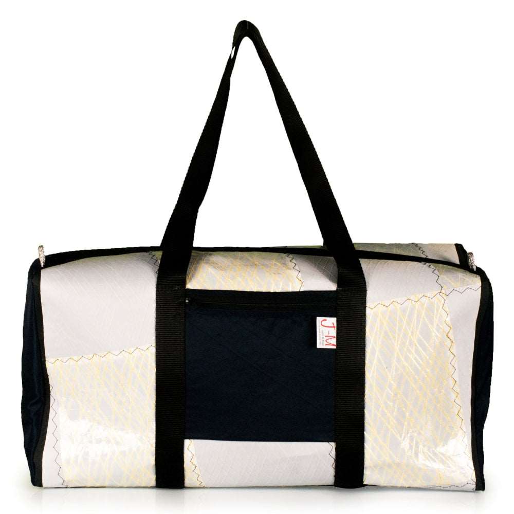 
                  
                    Duffel Bravo Large, patchwork / kevlar / navy blue (FS), J-M Sails and Bags
                  
                