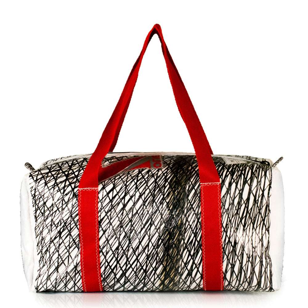 
                  
                    Duffel bag Bravo Medium, Technora, white dacron - JM Sails and Bags
                  
                