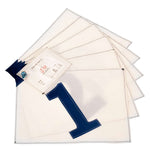 Placemats polykote / blue big 1-6, J-M Sails and Bags