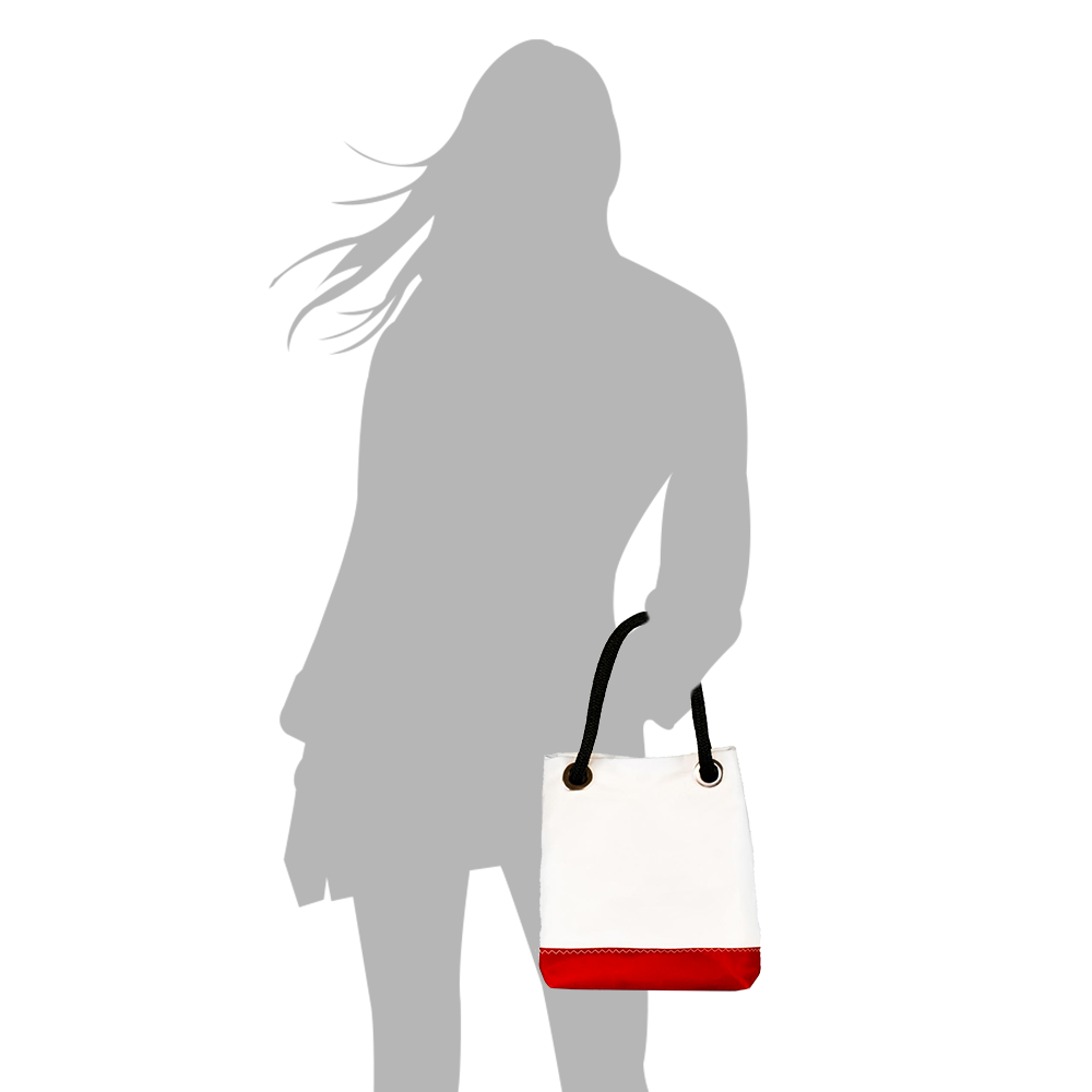 
                  
                    Handbag Foxtrot, dacron / red - JM Sails and Bags
                  
                