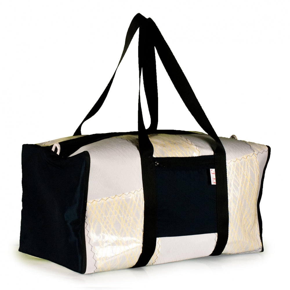 
                  
                    Duffel Bravo Large, patchwork / kevlar / navy blue (45), J-M Sails and Bags
                  
                