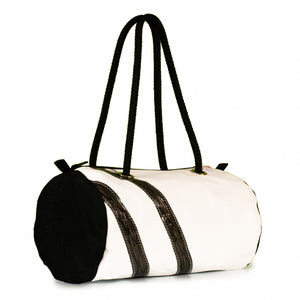 
            
                Load image into Gallery viewer, Handbag ECHO, dacron / Code 0 stripes (45) J-M Sails and Bags
            
        