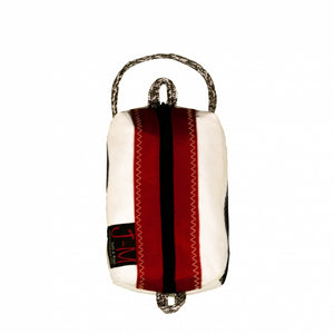 Toiletry bag Golf small, white / red (FS) J-M Sails and Bags