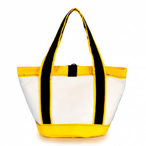 
            
                Load image into Gallery viewer, Handbag Tango white and yellow (45) J-M Sails and Bags  Edit alt text
            
        