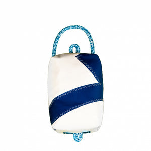 Toiletry bag Golf small, white / blue / #7 (BS) J-M Sails and Bags