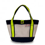 Handbag Tango, dacron / navy blue / yellow (FS) J-M Sails and Bags