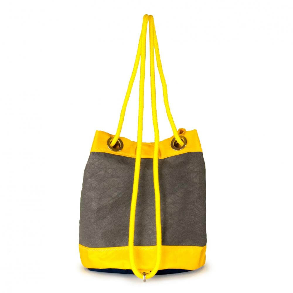 
                  
                    Shoulder bag Charlie, grey, yellow, navy blue (BS) J-M Sails and Bags
                  
                