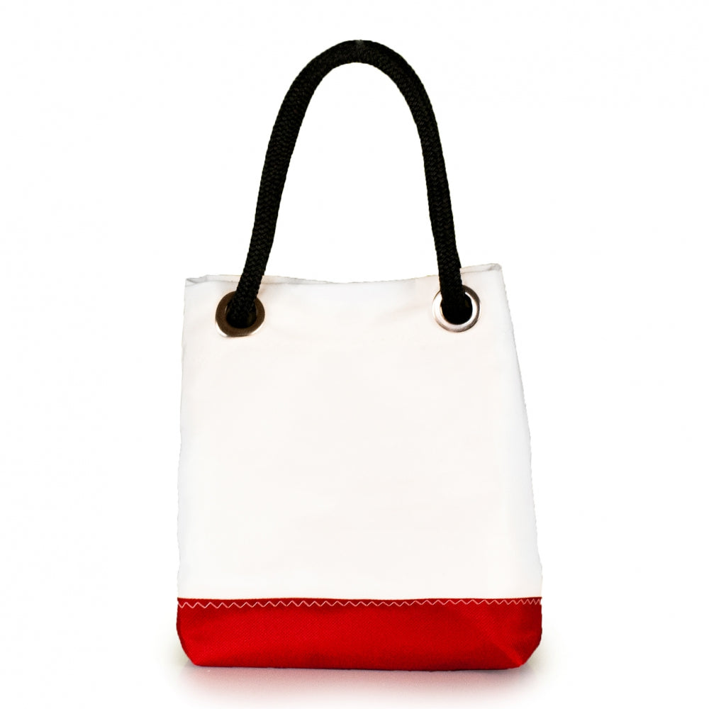 Handbag Foxtrot, dacron / red (FS) small J-M Sails and Bags